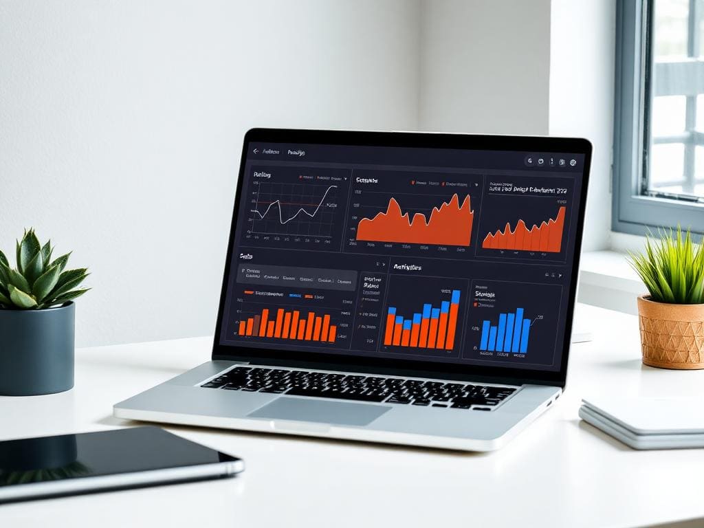 Přehledný analytický dashboard pro sledování výkonu webu